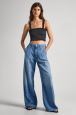 náhled WIDE LEG JEANS UHW PLEAT